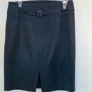 Express Design Studio Charcoal Gray Skirt 6
